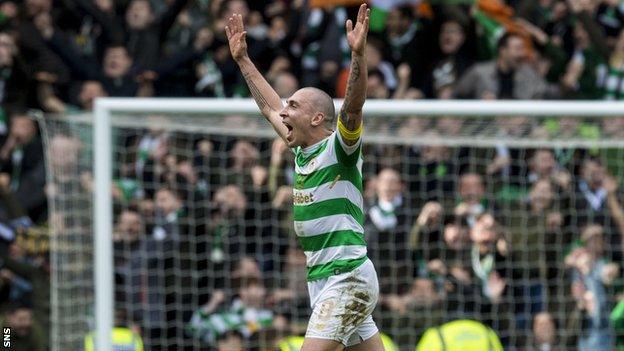 Celtic captain Scott Brown