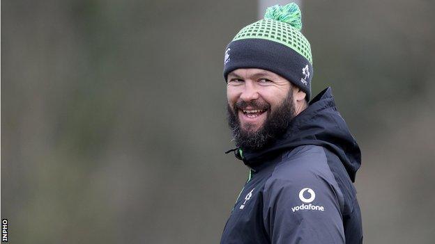 Ireland assistant coach Andy Farrell