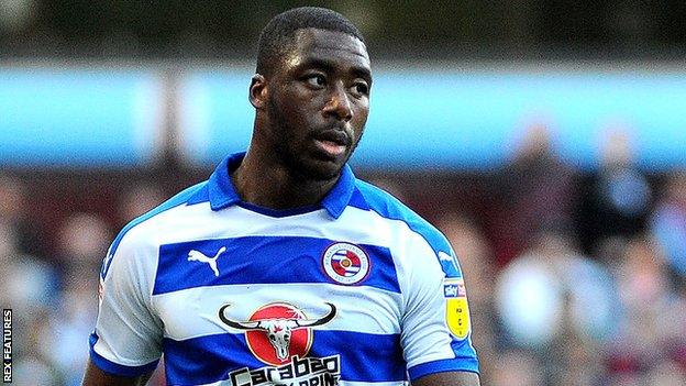 Yakou Meite in action for Reading