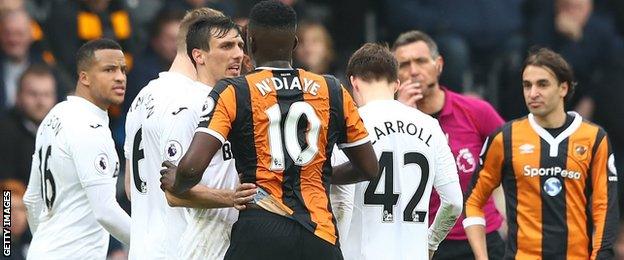 Swansea City v Hull City