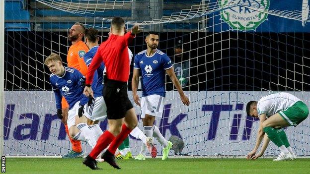 Ola Brynhildse celebrates a goal