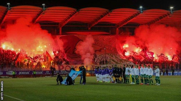 Ujpest v Ferencvaros