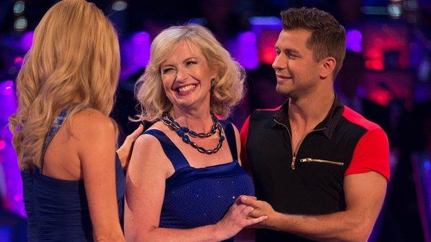 Carol Kirkwood and Pasha Kovalev