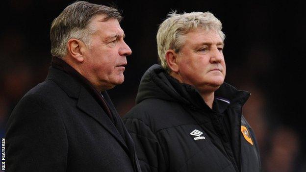 Steve Bruce and Sam Allardyce