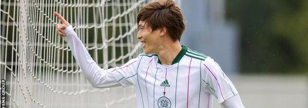 Celtic's Kyogo Furuhashi