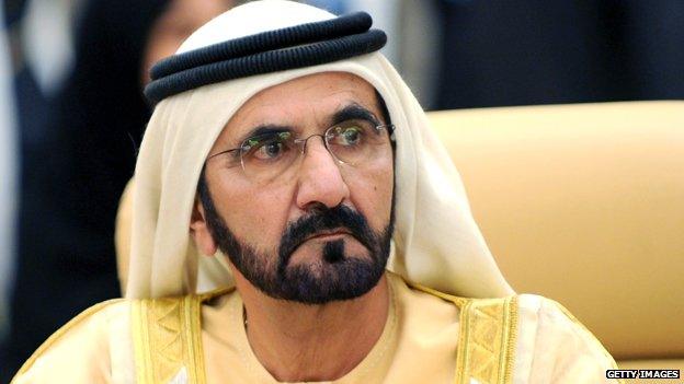 UAE vice-president and ruler of Dubai Sheikh Mohammed