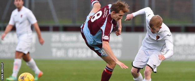 Jack Smith (right) caught they eye with a lively display up front for Kilby