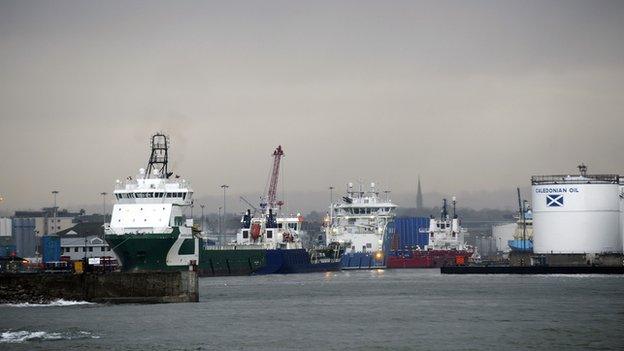 Aberdeen harbour