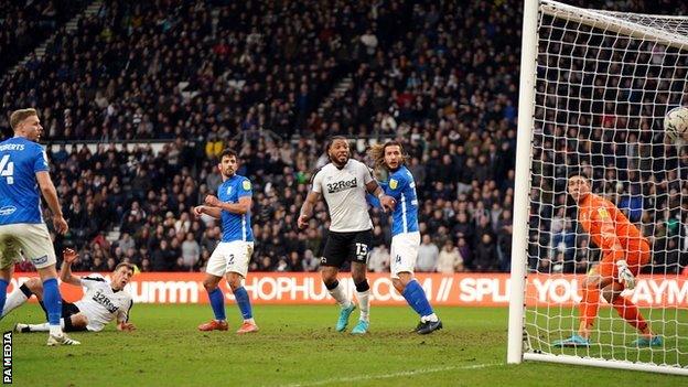 Krystian Bielik's overhead equaliser completed resilient Derby's amazing fightback in front of a capacity crowd of 32,000 at Pride Park