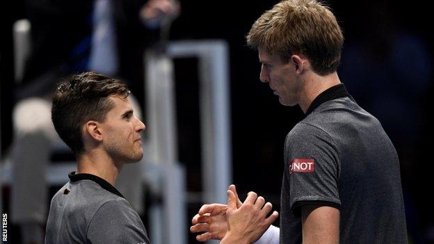 Kevin Anderson and Dominic Thiem