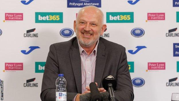 Julian Winter was named Swansea chief executive in September