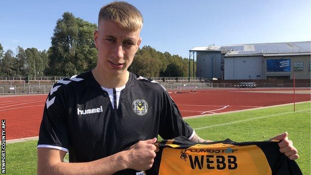 Bradley Webb is the latest in a line of players to join Newport County on loan from Bristol City