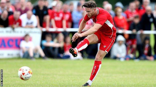 Wes Burns in action for Bristol City in pre-season