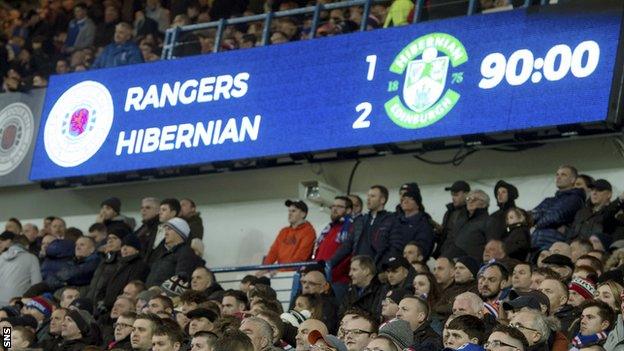 Hibernian defeat Rangers at Ibrox