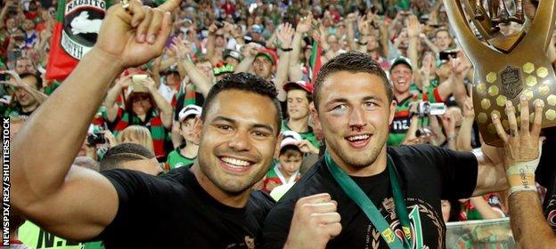 Ben Te'o and Sam Burgess