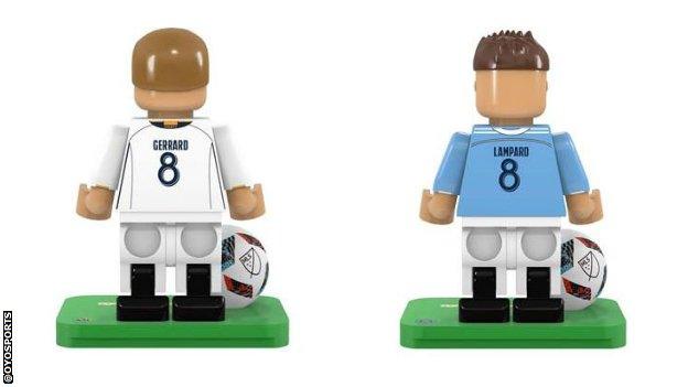 Gerrard and Lampard Lego