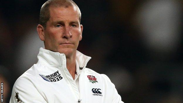 England head coach Stuart Lancaster