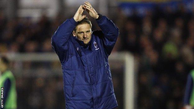 AFC Wimbledon boss Neal Ardley