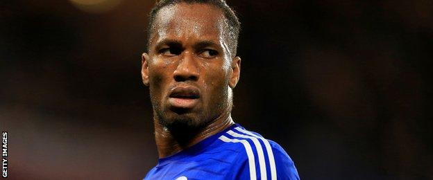 Former Chelsea striker Didier Drogba