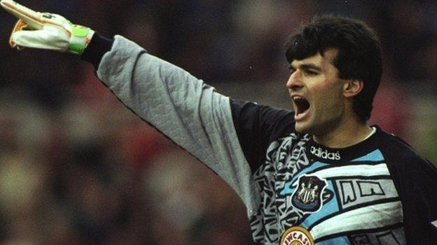 Former Newcastle United keeper Pavel Srnicek