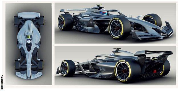 Formula 1 concept designs