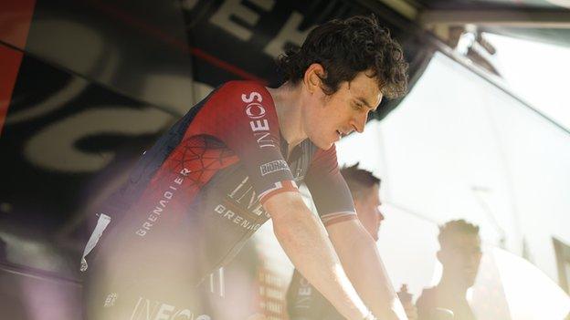 Welsh cyclist Geraint Thomas