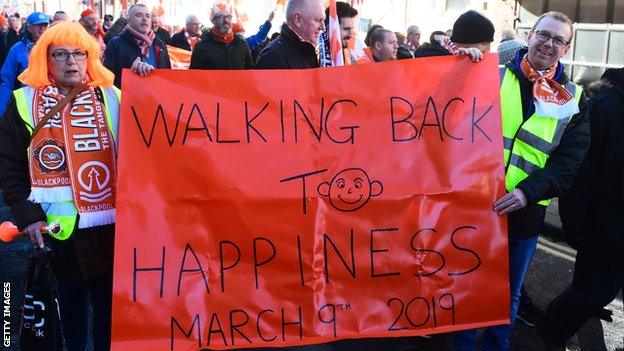 Blackpool fans