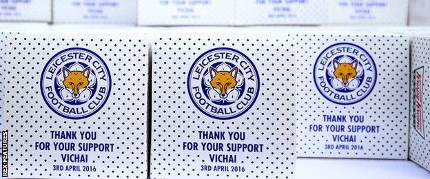 Leicester City doughnuts