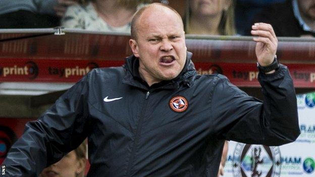 Dundee United manager Mixu Paatelainen