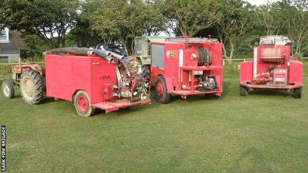 Sark's fire engines