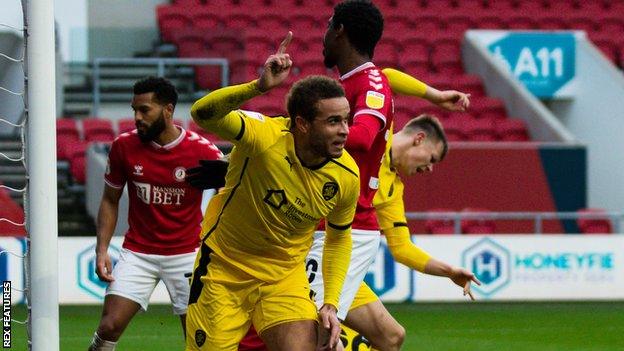 Carlton Morris has scored in each of his past three games for Barnsley