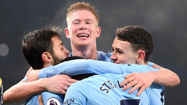 Kevin De Bruyne in action for Manchester City