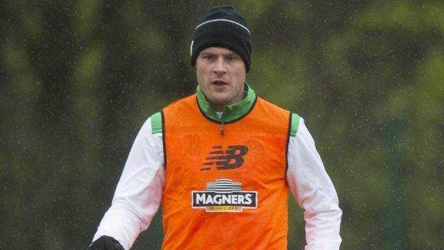 Celtic striker Anthony Stokes