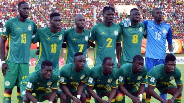 Senegal team