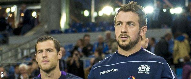 Tim Visser and Greig Laidlaw