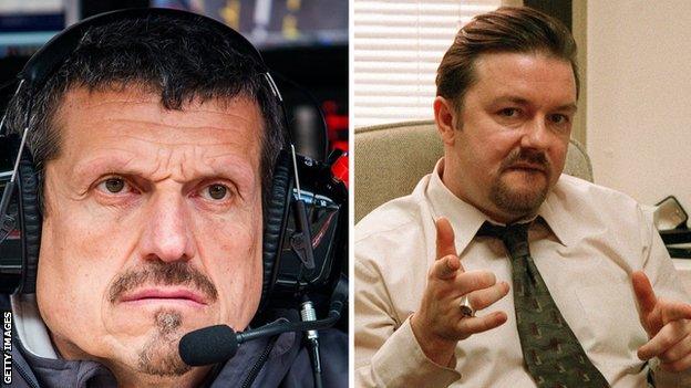 Gunther Steiner and David Brent