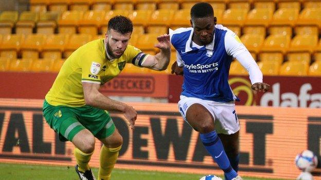 Jonathan Leko began Birmingham City's second-half fightback against Norwich - but then had his penalty crucially saved in the shoot-out