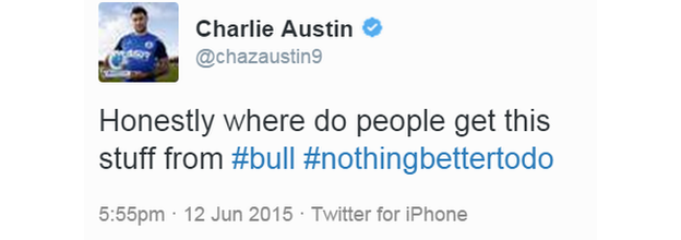 Charlie Austin on Twitter