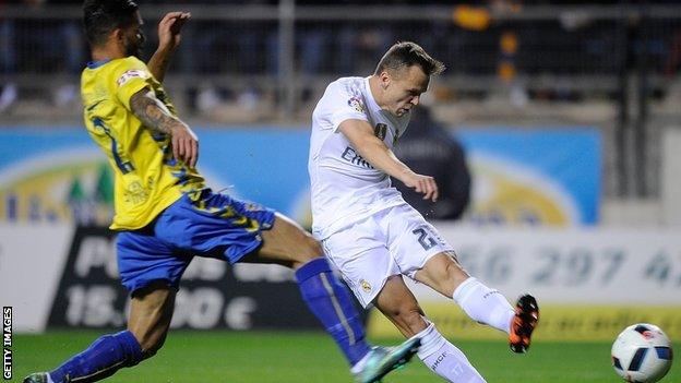 Real Madrid's Denis Cheryshev