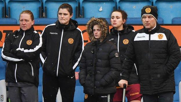 Wolecki Black (right) is back for a second spell in charge of Motherwell