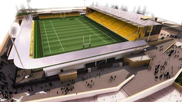 Stadium for Cornwall