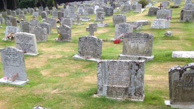 Falmouth cemetery