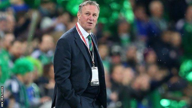 Northern Ireland manager Michael O'Neill