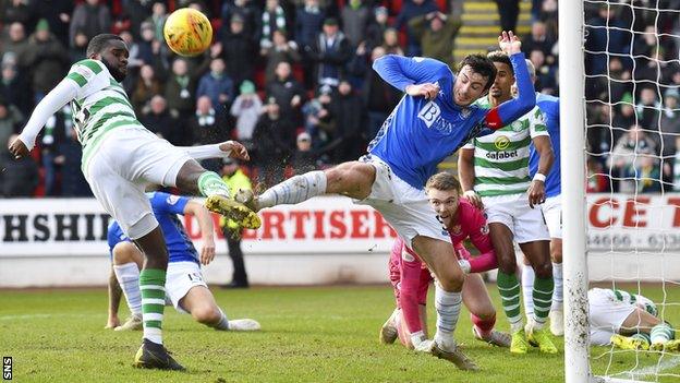 Odsonne Edouard was replaced eight minutes after coming on