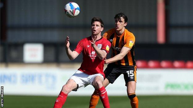 Chris Porter scored 54 goals in 189 appearances during five seasons with Crewe.