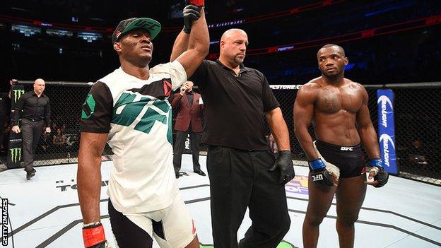 Kamaru Usman and Leon Edwards