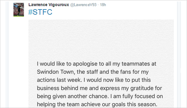 Lawrence Vigouroux tweet