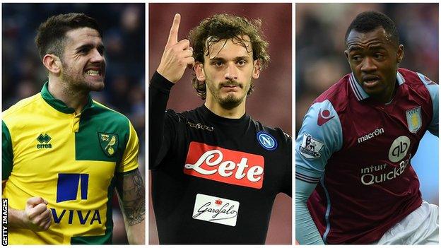 Robbie Brady, Manolo Gabbiadini and Jordan Ayew