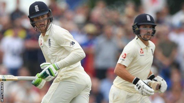 Keaton Jennings and Rory Burns