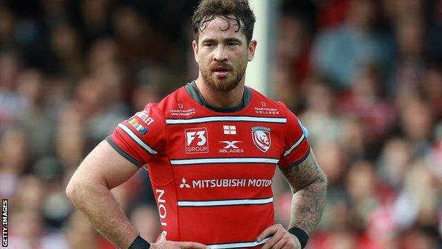 Danny Cipriani in action for Gloucester